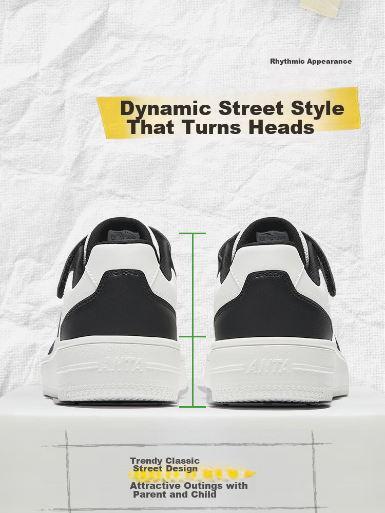 Anta Kids Girls Sports Shoes Big Kids 2026 Spring Campus White Casual Sneakers A22618076 8